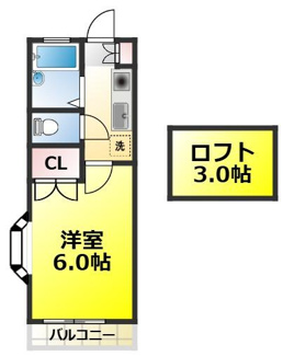 【間取り】 | Y・A・Fハイム2号館