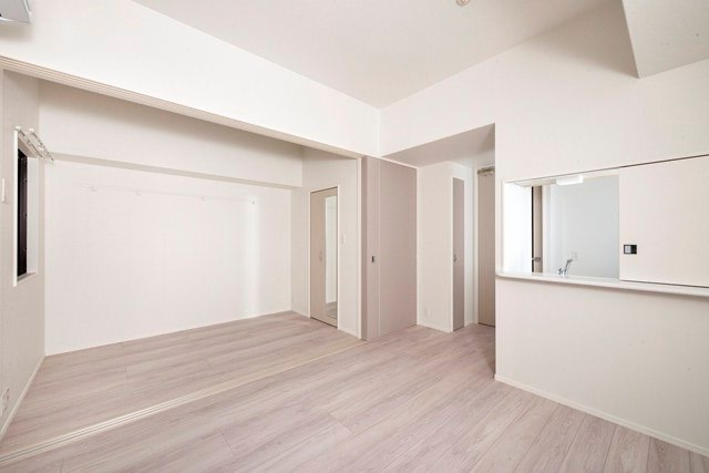 【居間・リビング】 | 新品家具付きマンション住吉7(KaGood福岡)
