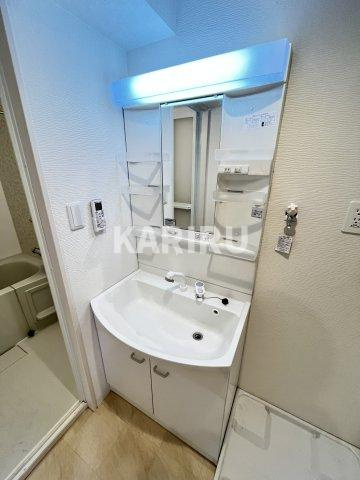 ベルフィオーレ鴫野の洗面所|使いやすい洗面所です