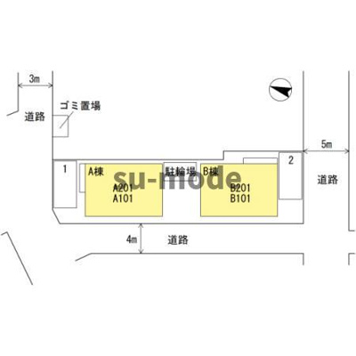 【地図】 | スタティオⅡ B
