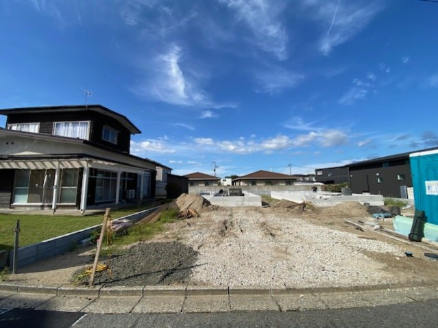 【新築戸建て】秋田市土崎港中央第5　1号棟の外観|2026年8月3日撮影