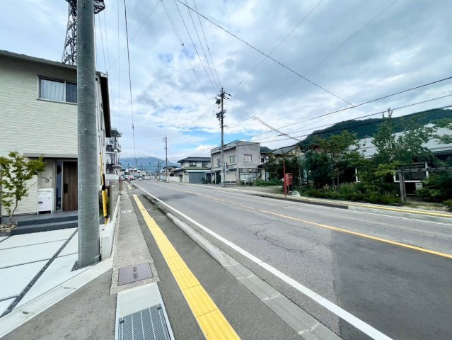 中野市三好町　ヒルズガーデン三好町の前面道路含む現地写真|建築条件なし！いつでも見学可能です♪お問合せは＜Tel 026-477-7419＞まで♪