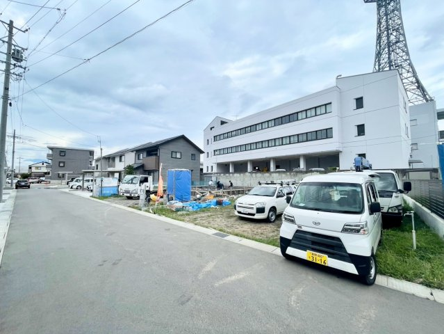 中野市三好町　ヒルズガーデン三好町の前面道路含む現地写真|建築条件なし！いつでも見学可能です♪お問合せは＜Tel 026-477-7419＞まで♪
