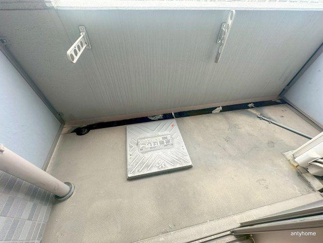 アスリート本町リバーウエスト　仲介手数料無料のバルコニー