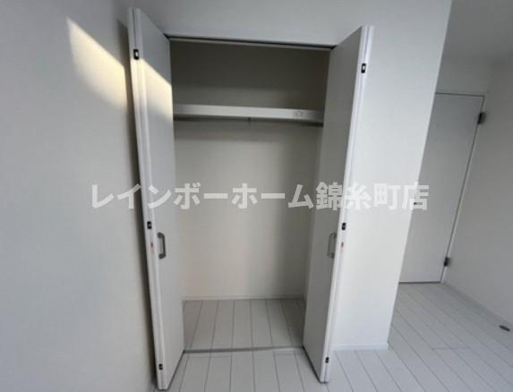 MQuarto船堀Iの収納|※別部屋参照写真となります。
