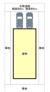 【区画図】 | 岐阜市八ツ梅町！積水ハウス施工の中古住宅フルリフォーム済み！お車並列2台可能！2階にリビング♪ | 岐阜市八ツ梅町！積水ハウス施工の中古住宅フルリフォーム済み！お車並列2台可能！2階にリビング♪