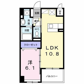 【間取り】 | シュトラーレ　八日町 | 間取りです。
