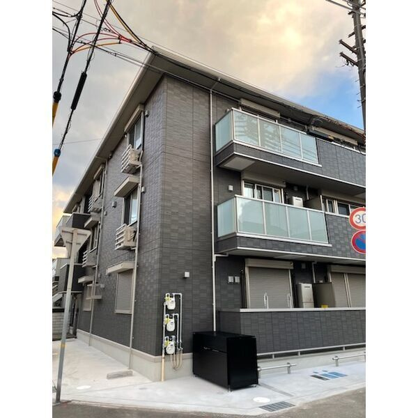 明石市日富美町のハイツの外観