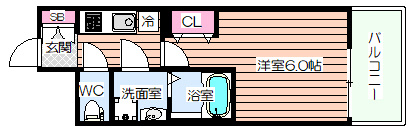 【間取り】 | ワールドアイ大阪West Gate