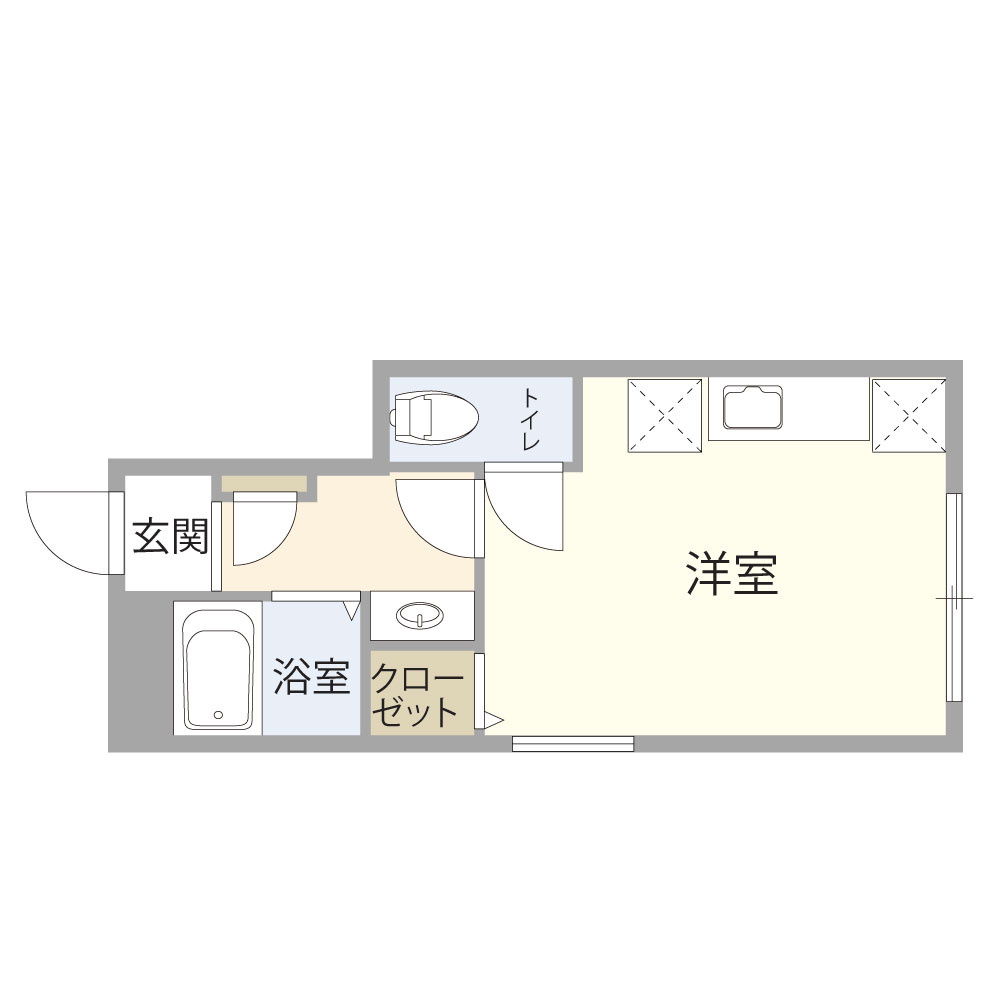 バーミープレイス立川Ⅱの間取り