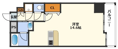 セレニテ梅田北Premiumの間取り