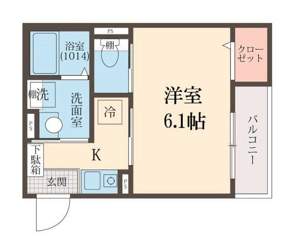 メグリオ新松戸Ⅱの間取り|間取りです。