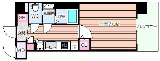 【間取り】 | アドバンス新大阪CityLife