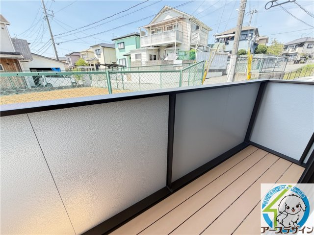 D-ROOM　天が岡のバルコニー