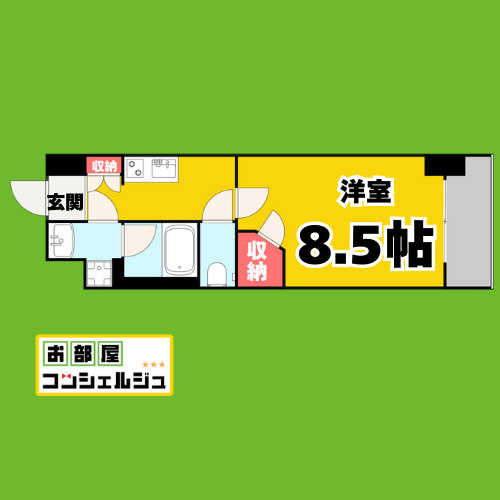 ゼスタレジデンス桜山の間取り