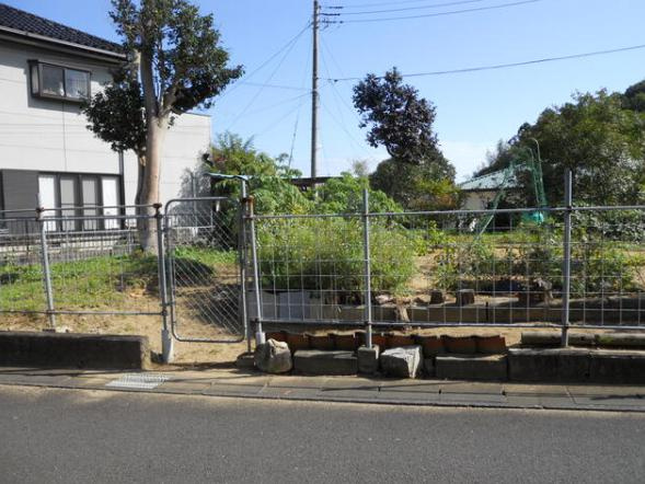 日立市砂沢町 　売地の外観