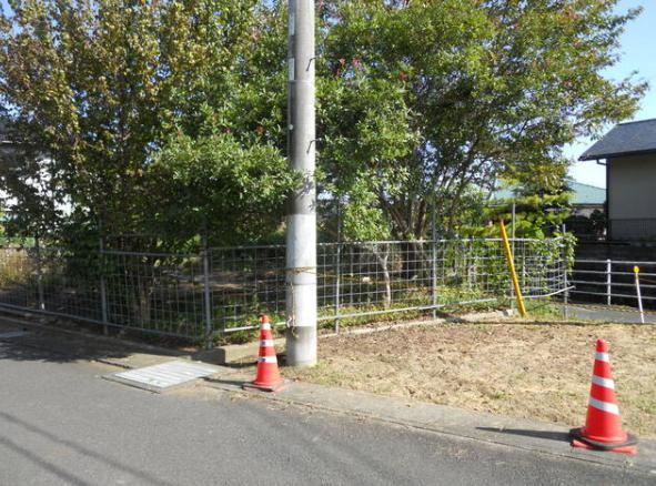 日立市砂沢町 　売地の外観