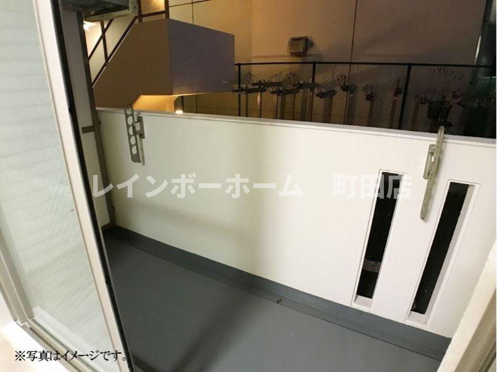 ラグゼナ本厚木※初期費用分割後払いサービス利用可能物件のバルコニー