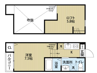 【間取り】 | Oak | 間取りです。
