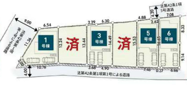 【土地図】 | 土地図は、土地の位置や形状、地番、隣接地の関係を示す図面です。土地の正確な情報を把握するのに不可欠です。不動産取引や測量や、建築計画に用いられ、現況を把握する上で重要。全体像を把握する際に役立ちます。