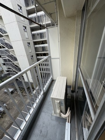 行徳マンションのバルコニー