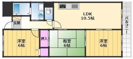 【間取り】 | コートボナール