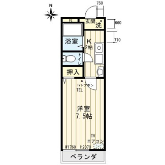 【間取り】 | αメゾンⅡ