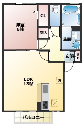【間取り】 | コンフォート杭全