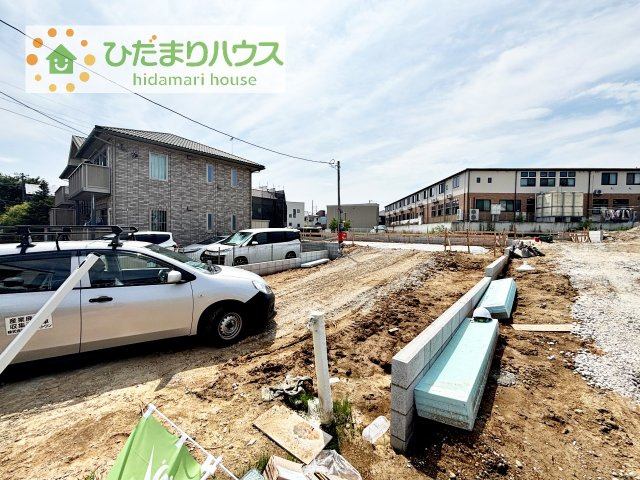 【駐車場】 | 土浦市桜ケ丘町第5　新築戸建　4号棟 | 7月30日撮影