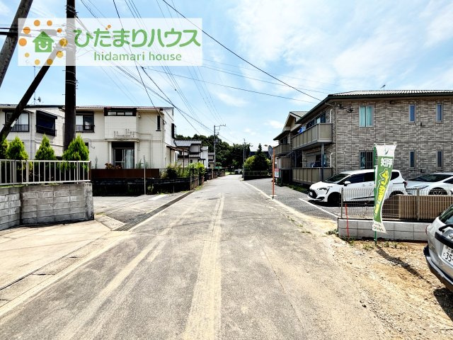 【前面道路含む現地写真】 | 土浦市桜ケ丘町第5　新築戸建　4号棟 | 7月30日撮影