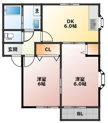 J-ONE久原の間取り