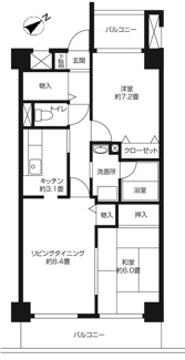 【間取り】 | サンボナール宮崎台