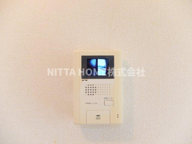 フラワーヒルズＢのセキュリティ|ＴＶインターホン完備で安心です◎