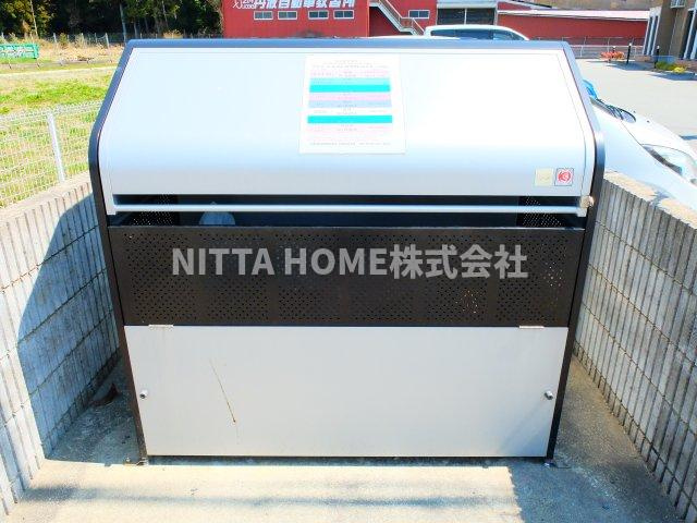 フラワーヒルズＢのその他共用部分|敷地内ごみ捨て場もあります☆彡