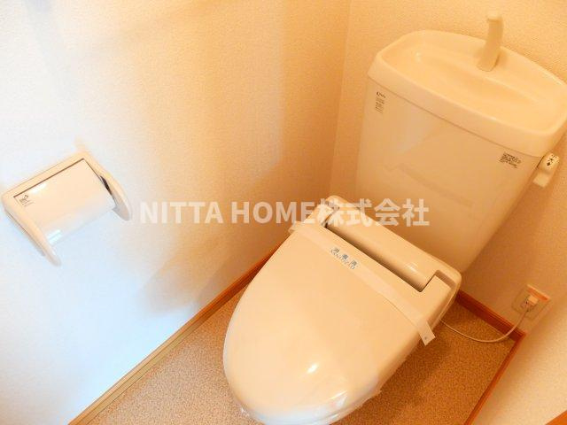 フラワーヒルズＢのトイレ|清潔感のあるトイレです＊