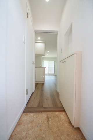 e-Houseの玄関