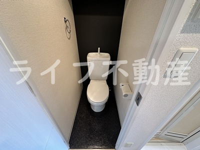 プレサンス大阪城公園パークプレイスのトイレ|コンパクトで使いやすいトイレです