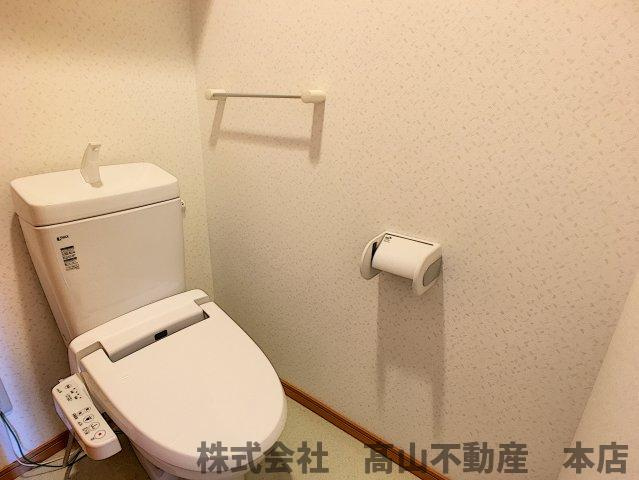 宗像市赤間駅前１丁目の賃貸マンションのトイレ