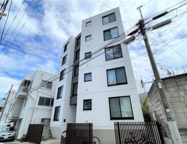 板橋区大山金井町の賃貸マンションの外観
