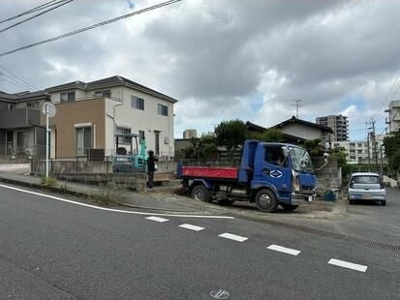 【外観】 | 戸畑区東大谷１丁目 | ◆完成前に当社契約で仲介手数料無料！
資金計画から銀行選び、オプション工事や税金の事までフルサポート！
近隣の完成現場案内可能♪お気軽にお声掛け下さい(*^。^*)
※完成予想図。仕様は異なります