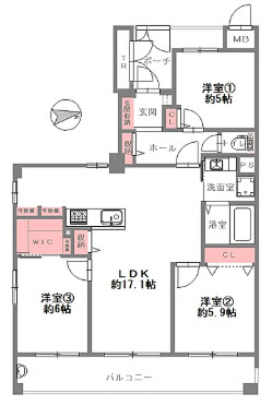 【間取り】 | ☆メロディーハイム楠葉7番館