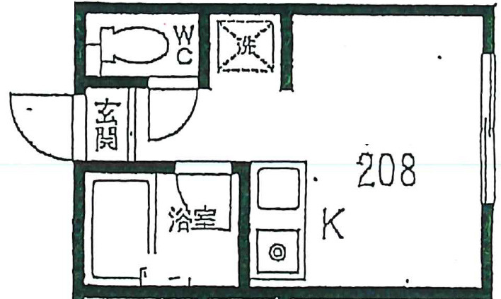 ゼフィルス西落合の間取り|別部屋参照