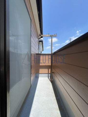 富士見市鶴馬戸建てのバルコニー