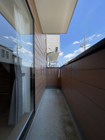 富士見市鶴馬戸建てのバルコニー