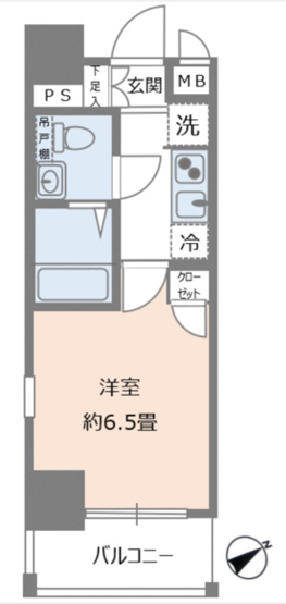 【間取り】 | プレール・ドゥーク蒲田