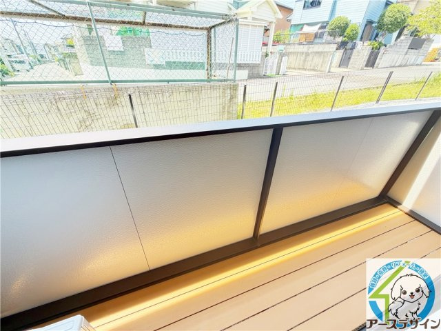 D-ROOM　天が岡のバルコニー