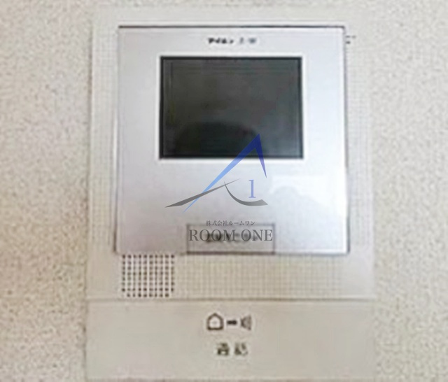 ヴィラージュＫのセキュリティ|モニター付きインターホンです。