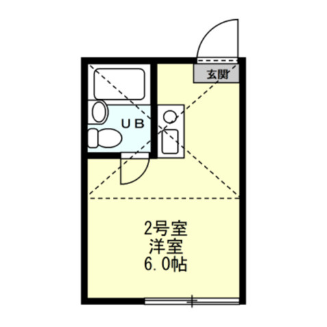 パンシオン読売ランド前A棟の間取り