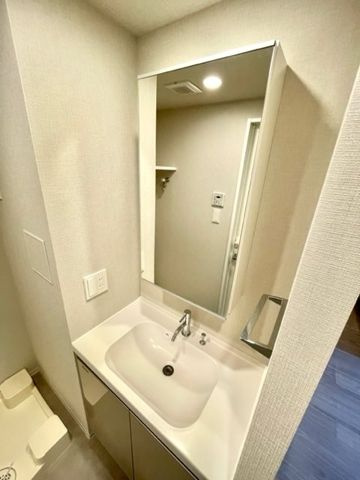 クレヴィアリグゼ北品川Ⅱステーションコートの洗面所