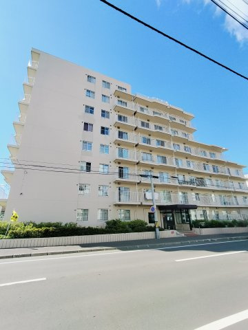 北31条パークマンションの外観|１階のため、階段の利用はありません